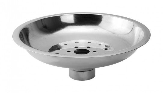Eyewash bowl in stainless steel (Mod. 2215)