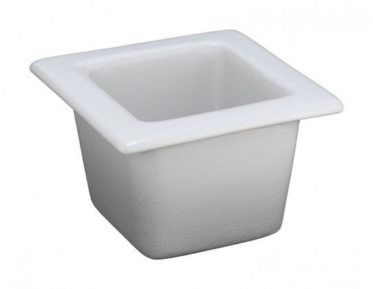 Glazing ceramic sink 150 x 150. Includes waste fitting 1-1/2