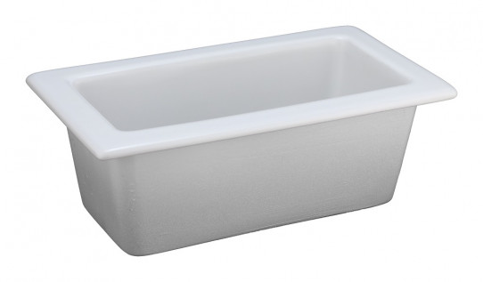 Glazing ceramic sink 300 x 150. Includes waste fitting 1-1/2