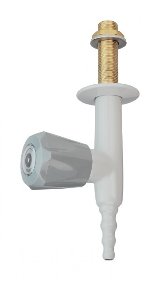 In line tap for vacuum, wall / pendant mounted