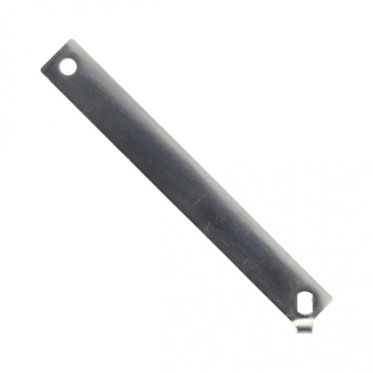 Shower handle in stainless steel (horizontal valve)